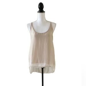 Silk mix made in Italy cami top